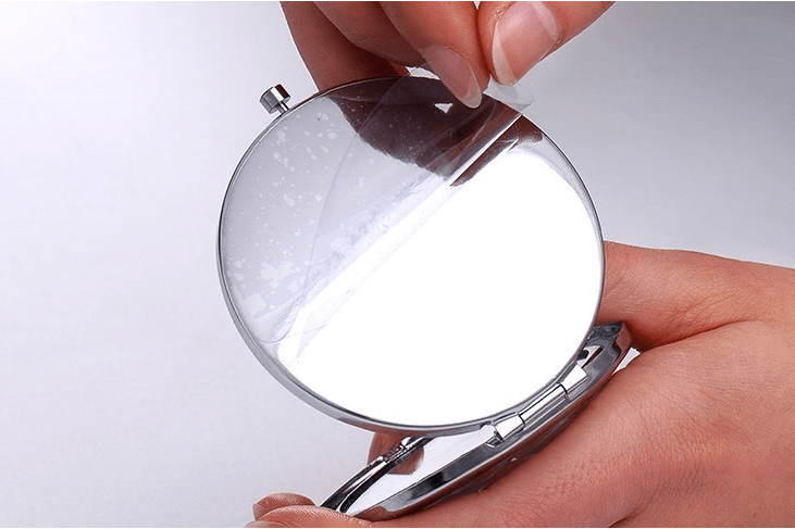 水晶化妆镜